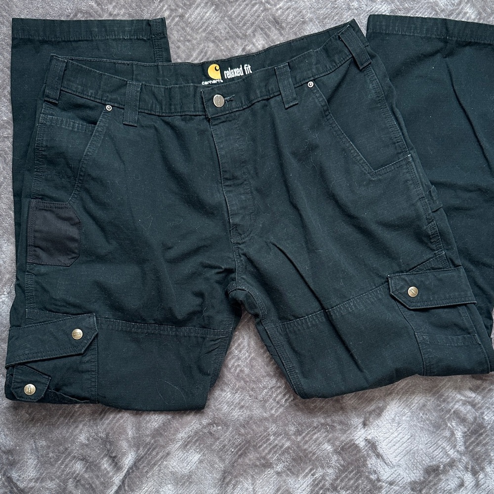 Carhartt Black Utility Cargo Pants